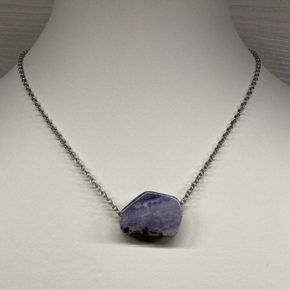 ✨Handmade Agate Gemstone Necklace